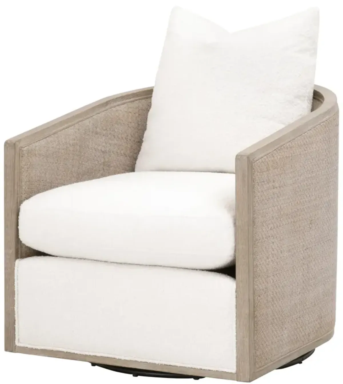 Performance Boucle Swivel Chair