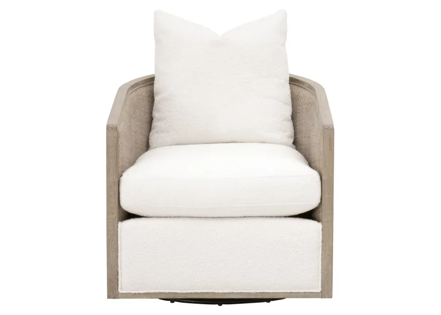 Performance Boucle Swivel Chair