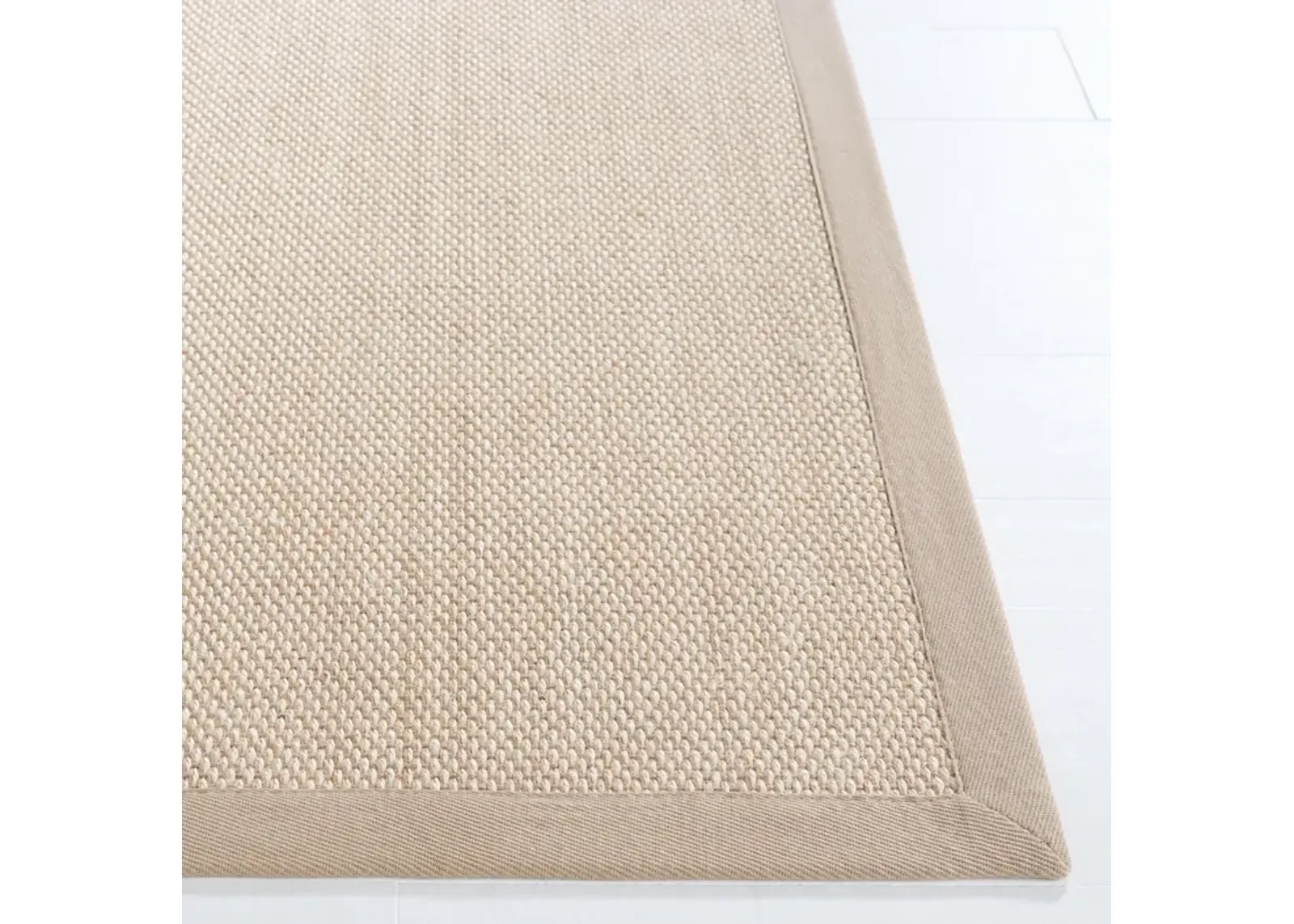 NATURAL FIBER 469 NATURAL 6' x 6' Square Square Rug