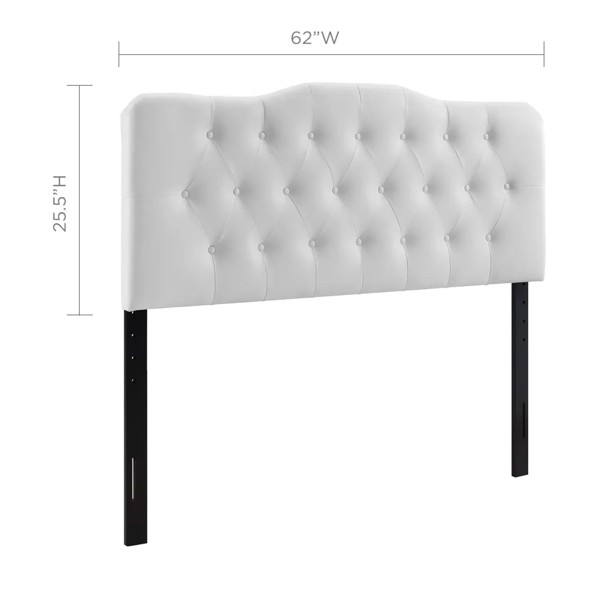 Annabel Queen Upholstered Vinyl Headboard