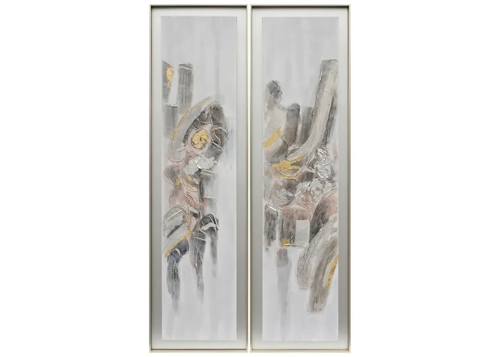 Abstract Oil Painting - Set of 2