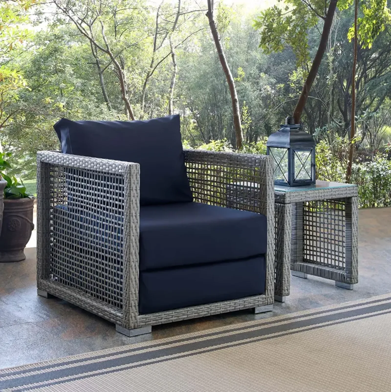 Aura Outdoor Patio Armchair