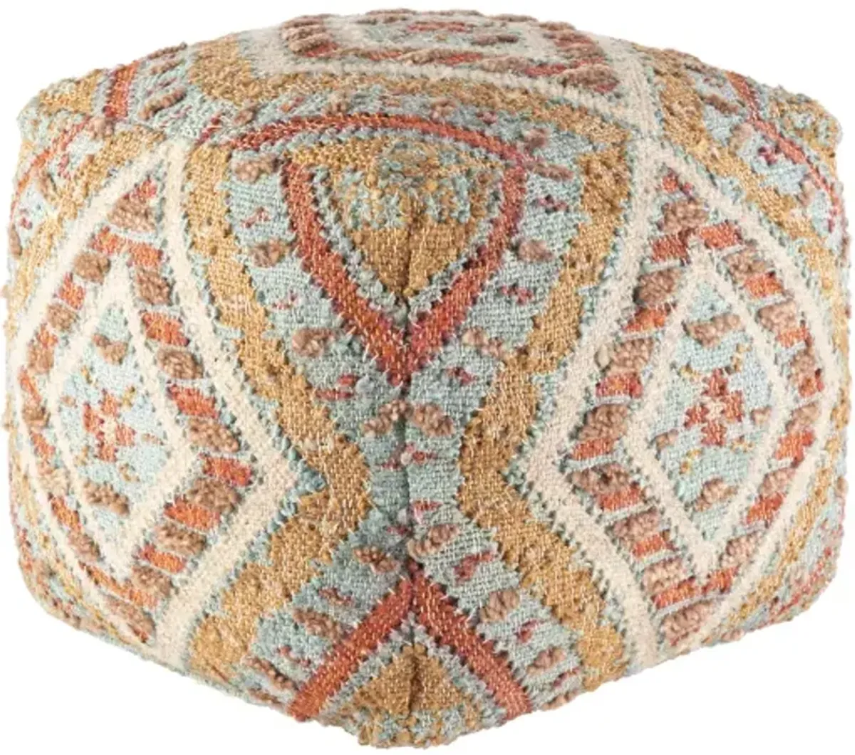 Luanda 18"H x 18"W x 18"D Pouf