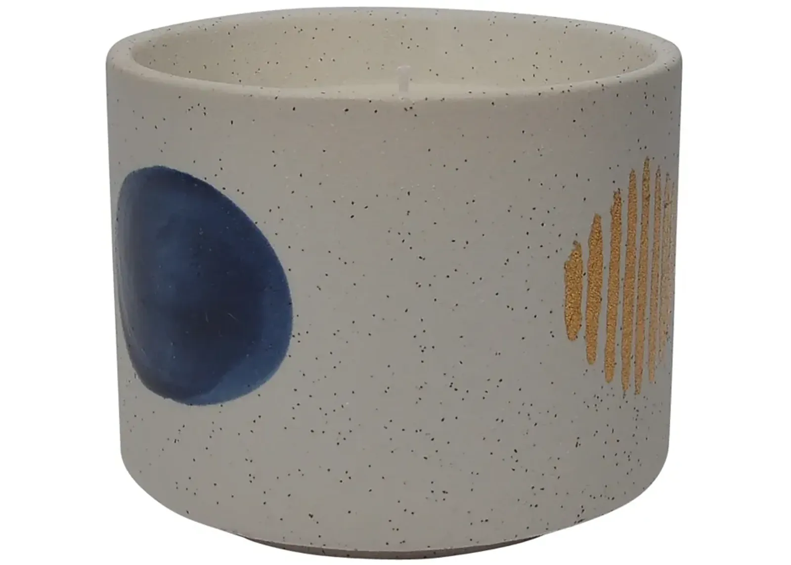 5" 15oz Funky Citro Candle, White