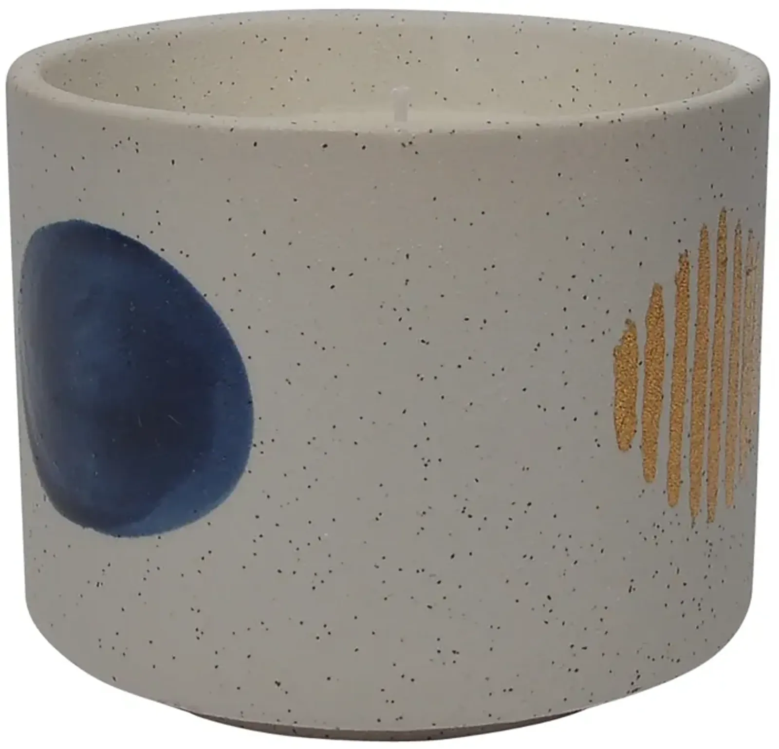 5" 15oz Funky Citro Candle, White