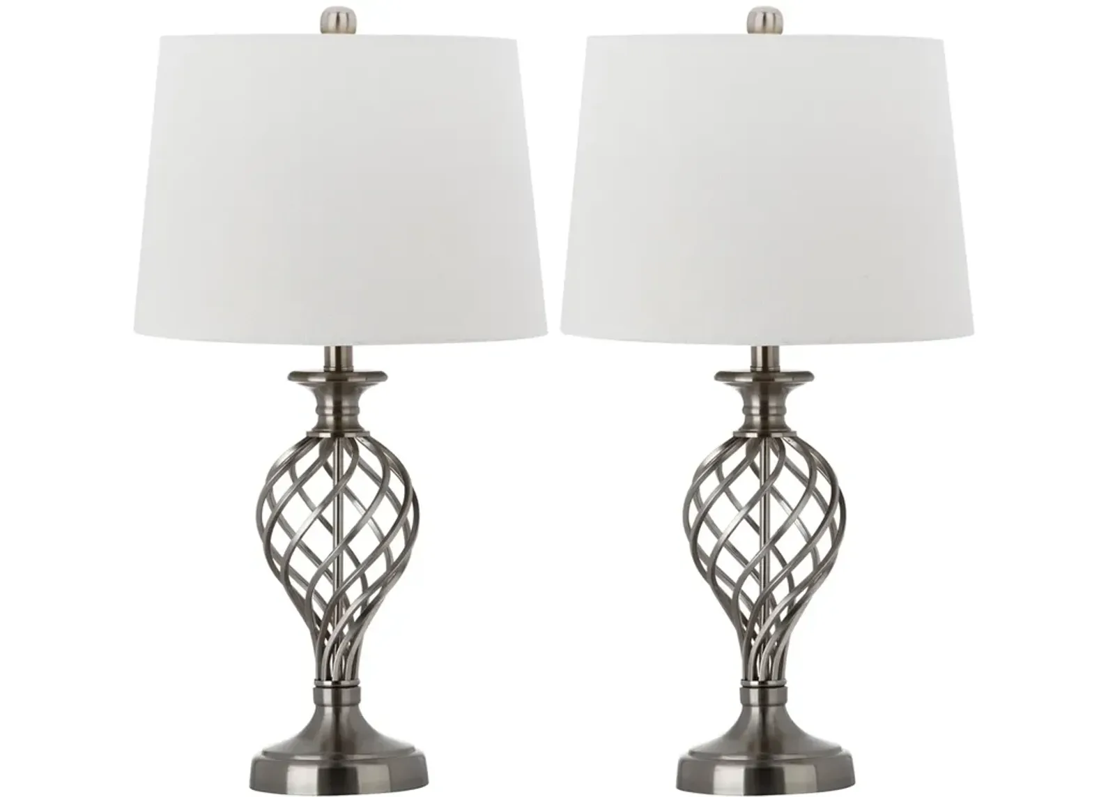 Lattice 26.75-Inch H Urn Table Lamp - Set of 2