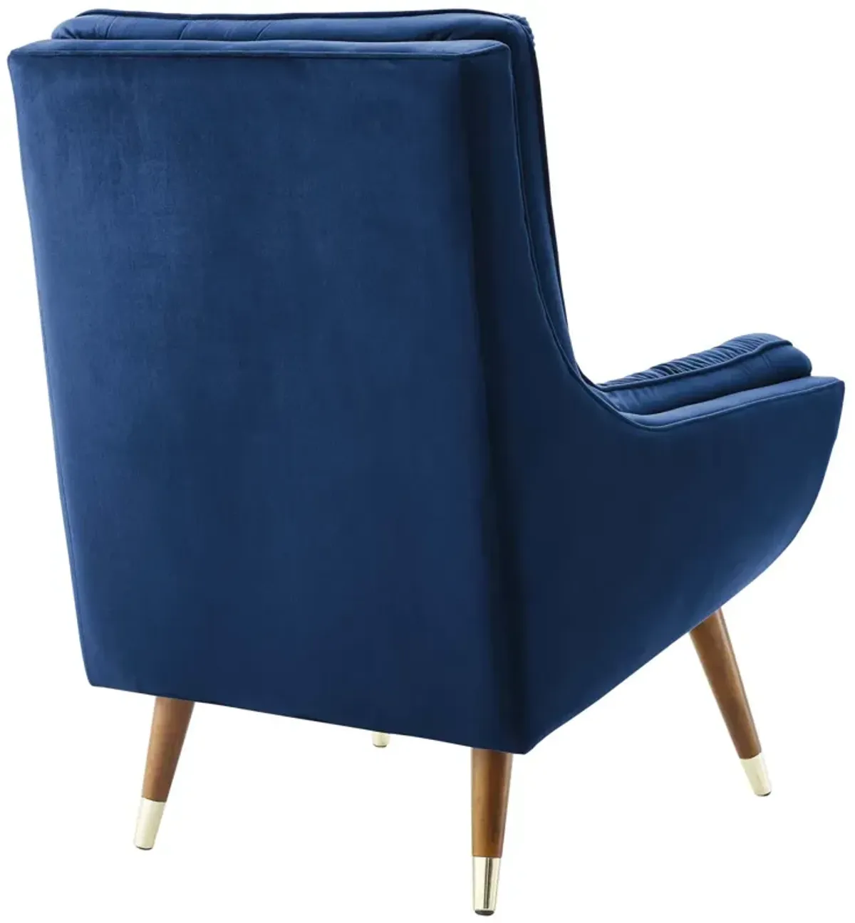 Suggest Button Tufted Performance Velvet Lounge Chair