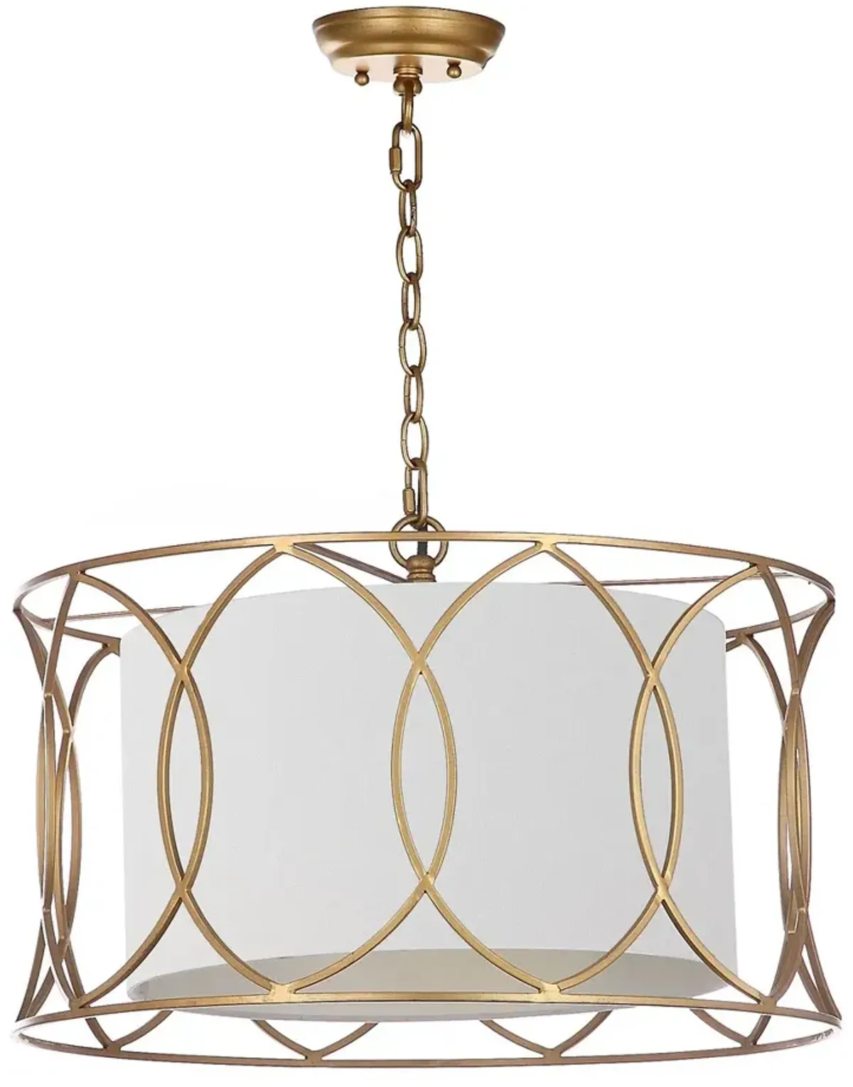 Silas 21.5-Inch Dia Adjustable Pendant Lamp