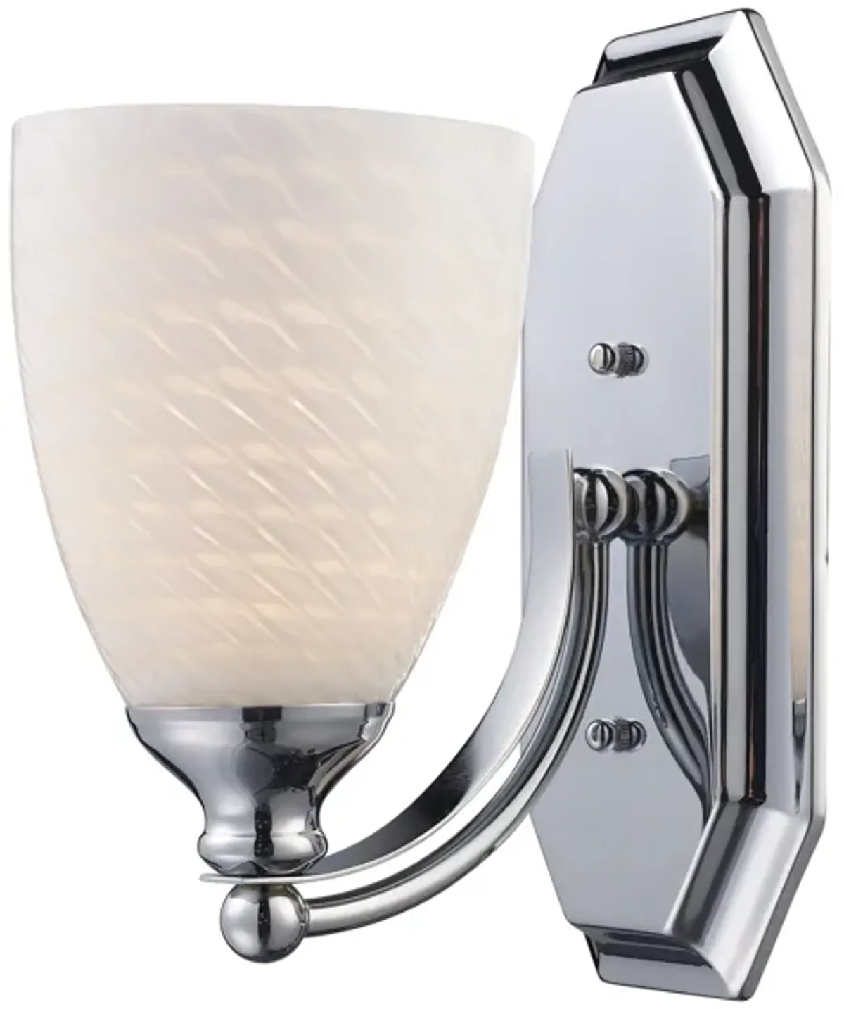 Mix and Match Vanity 5" Wide 1-Light Vanity Light - Polished Chrome