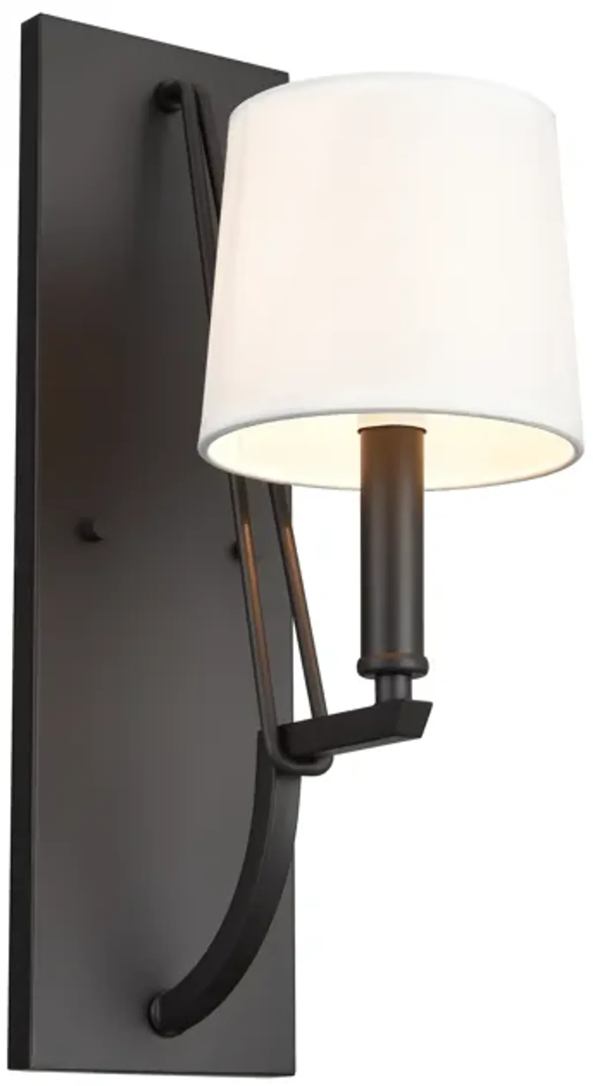 Robinson 16'' High 1-Light Sconce - Matte Black