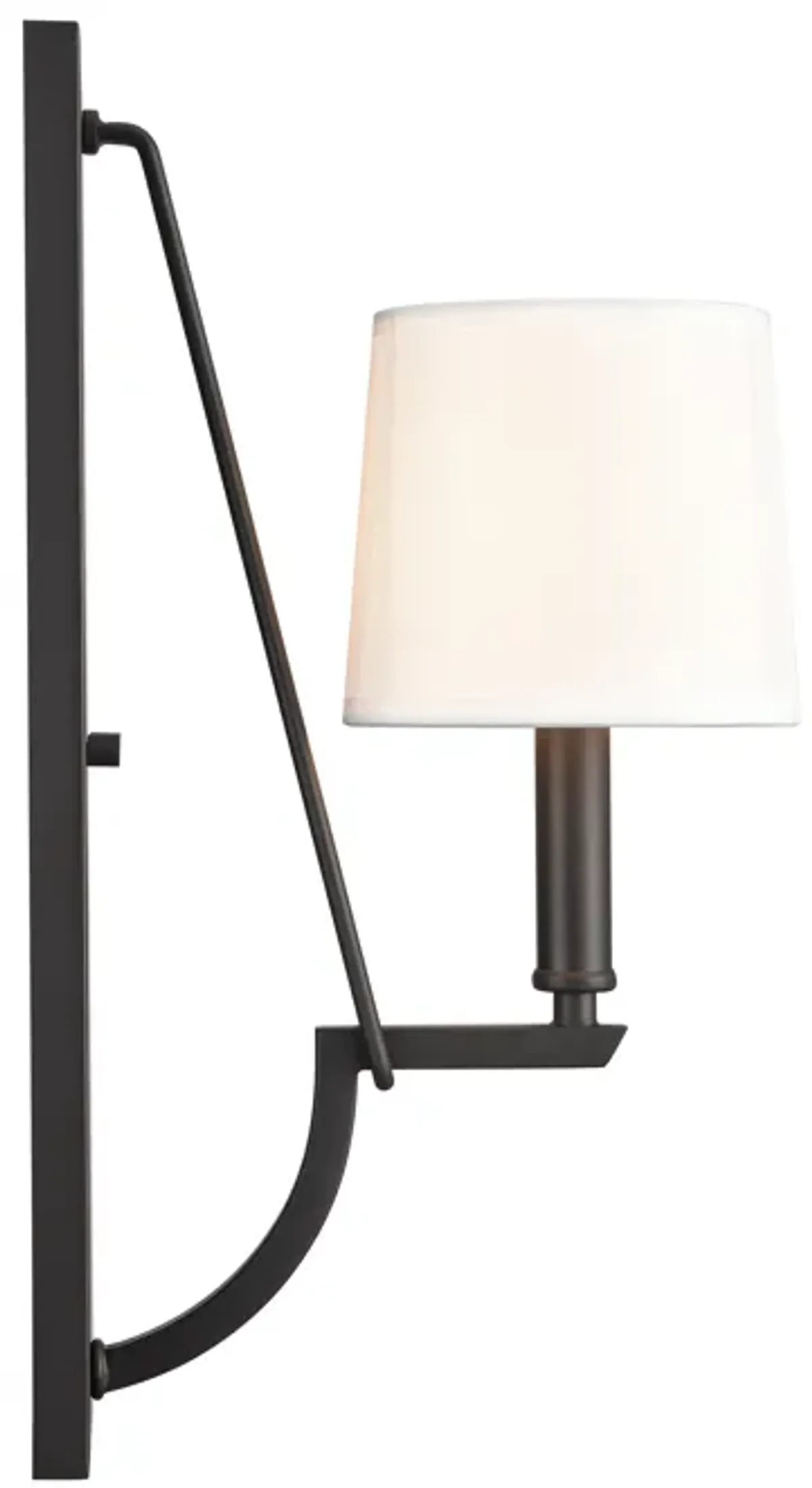 Robinson 16'' High 1-Light Sconce - Matte Black