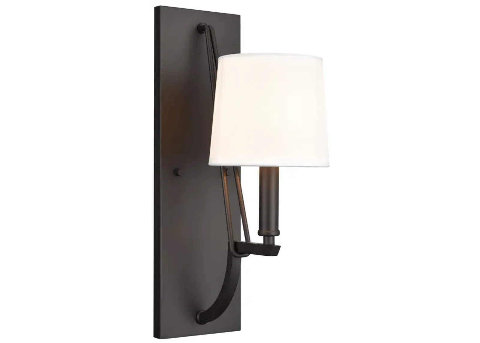 Robinson 16'' High 1-Light Sconce - Matte Black