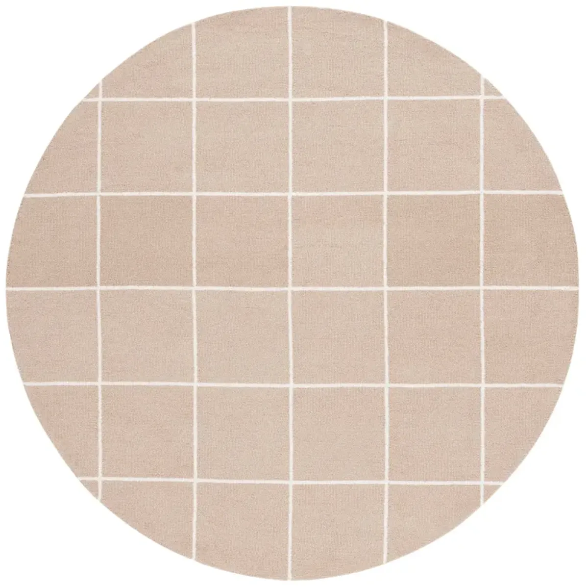 MARTHA STEWART Hand Tufted 6' x 6' Round area rug