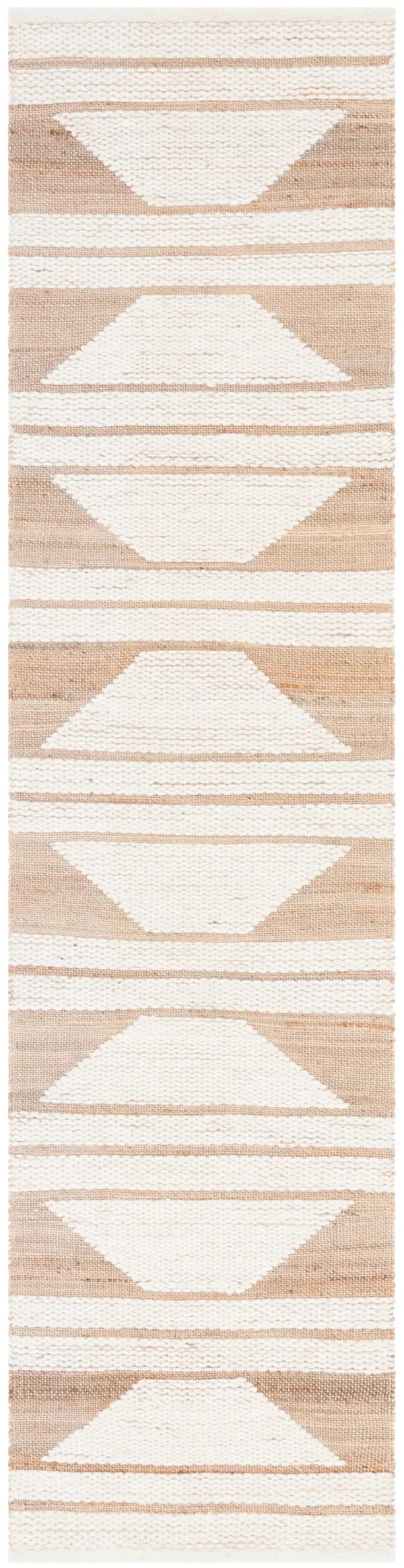 NATURAL FIBER Hand Woven 2'-3' x 9' runner