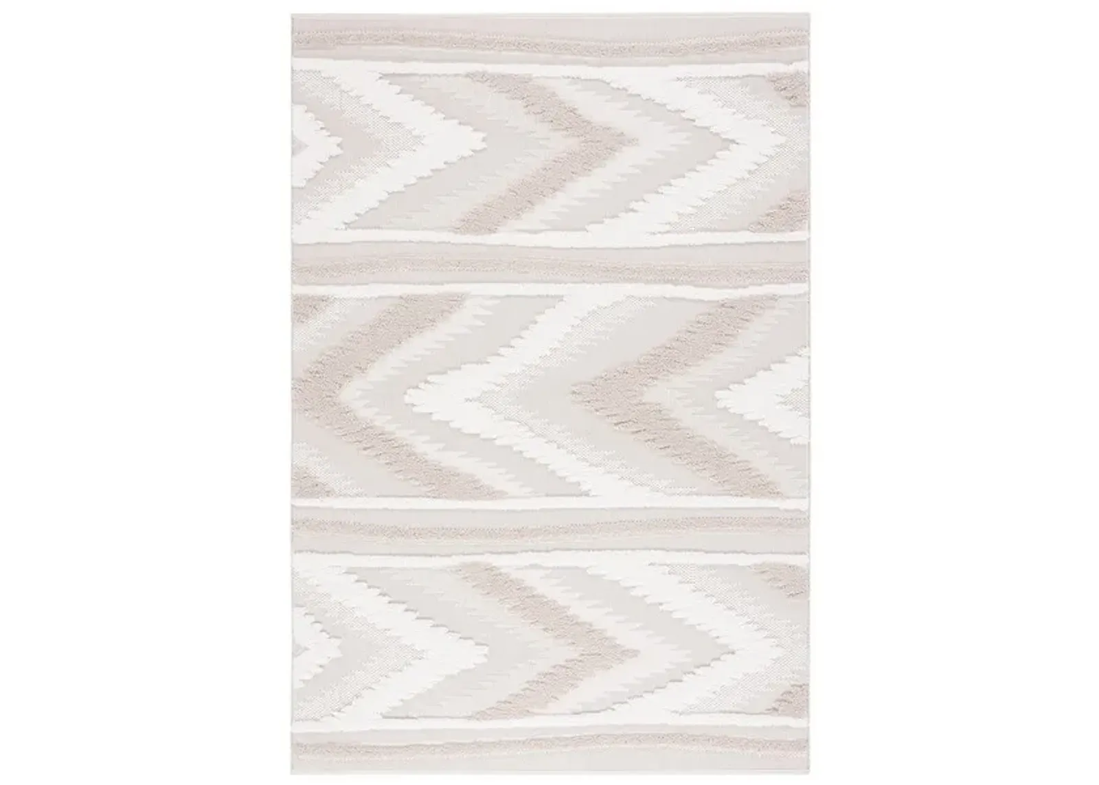 TRENDS 110 Beige 5'-3' X 7'-6' Medium Rectangle Rug