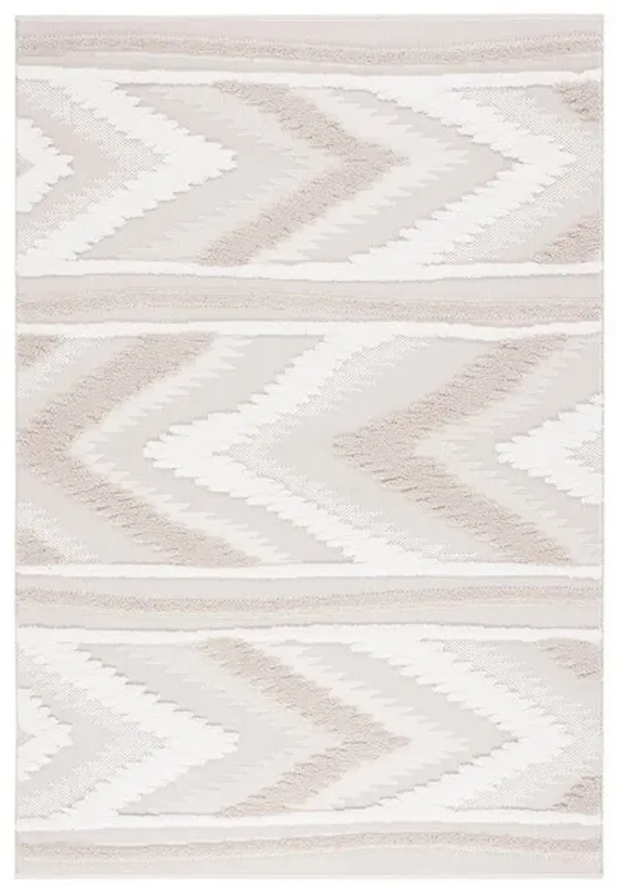 TRENDS 110 Beige 5'-3' X 7'-6' Medium Rectangle Rug