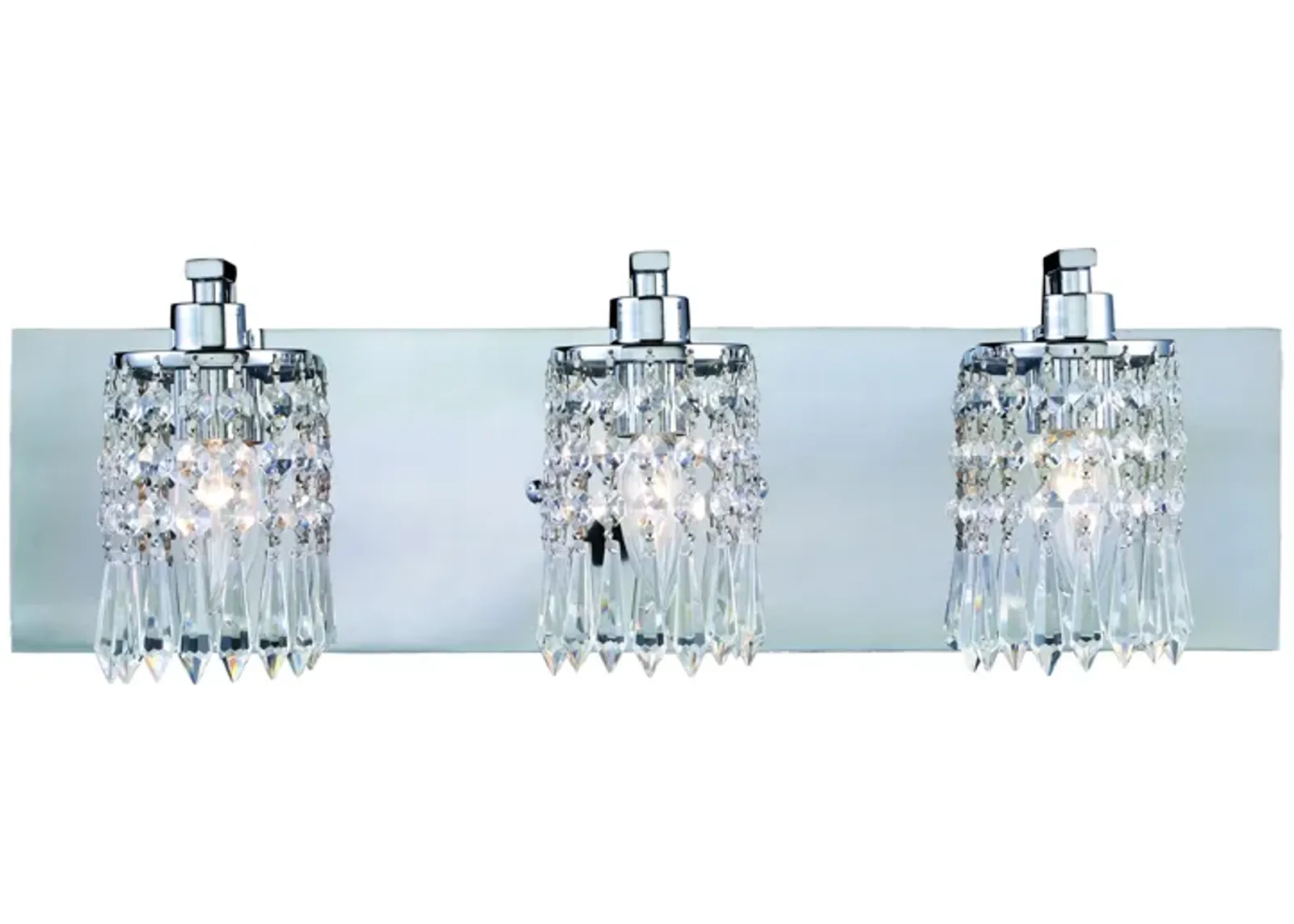 Optix 21" Wide 3-Light Vanity Light - Polished Chrome