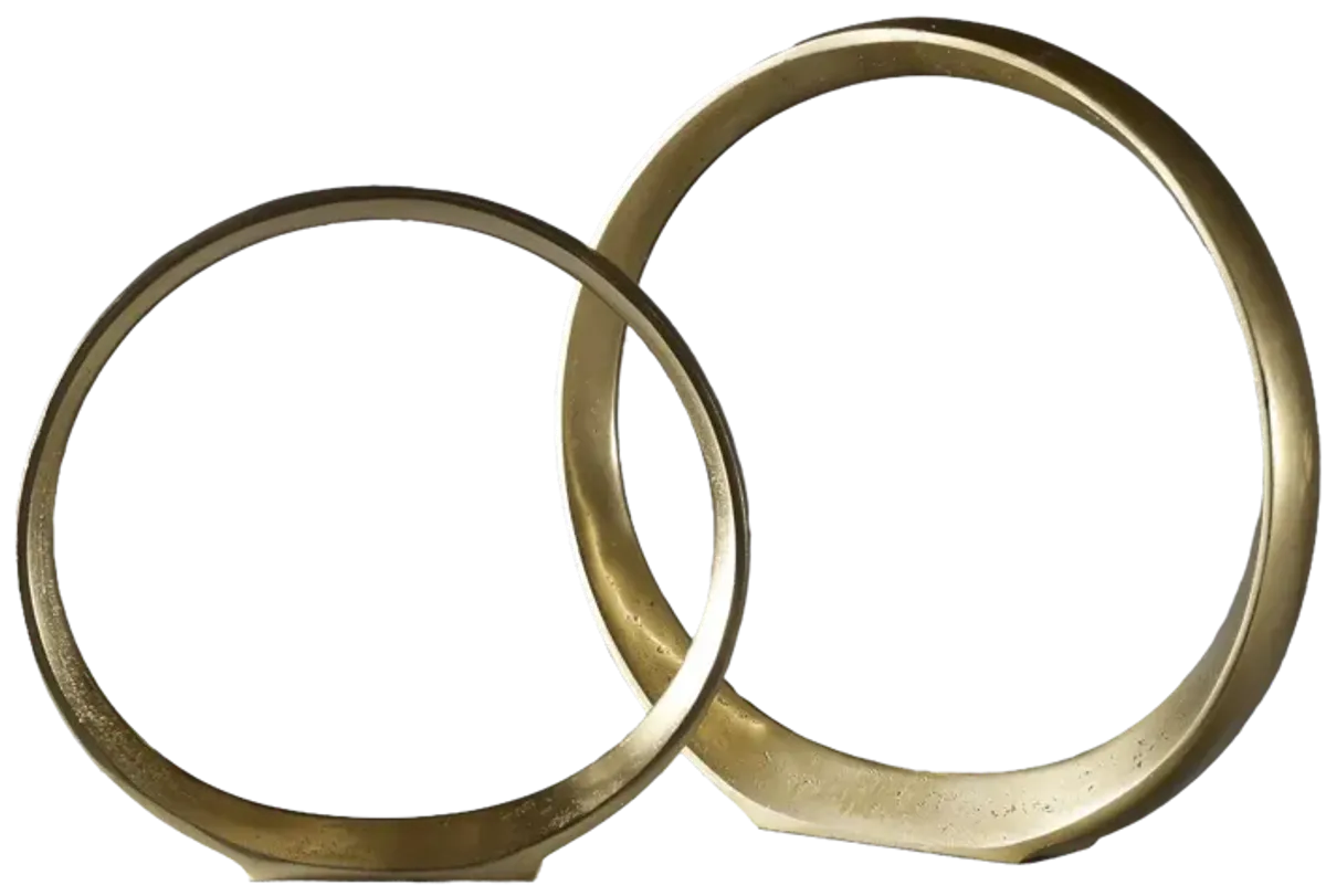 Jimena Ring Sculptures - Set of 2