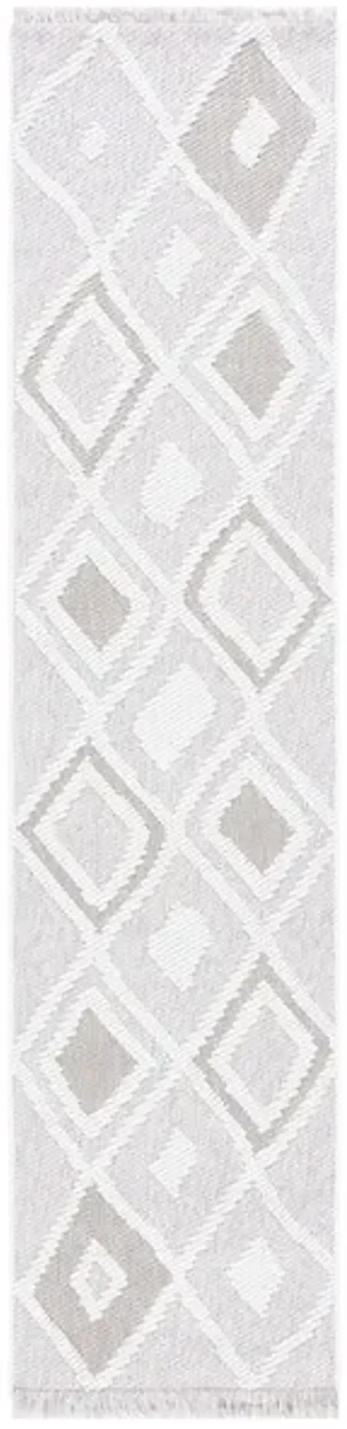 LOTUS 110 Beige  2' X 8' Runner Rug