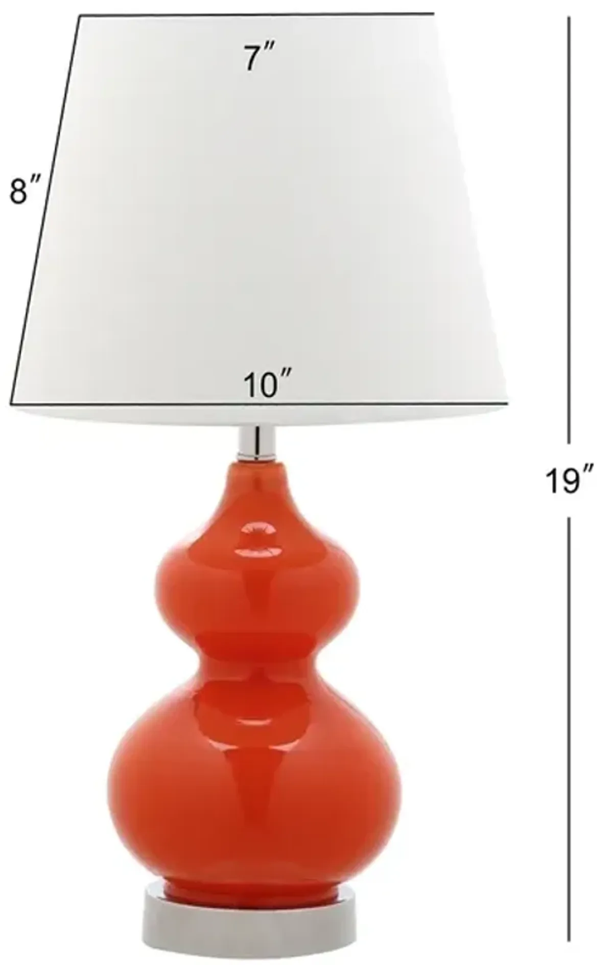 EVA DOUBLE MINI TABLE LAMP