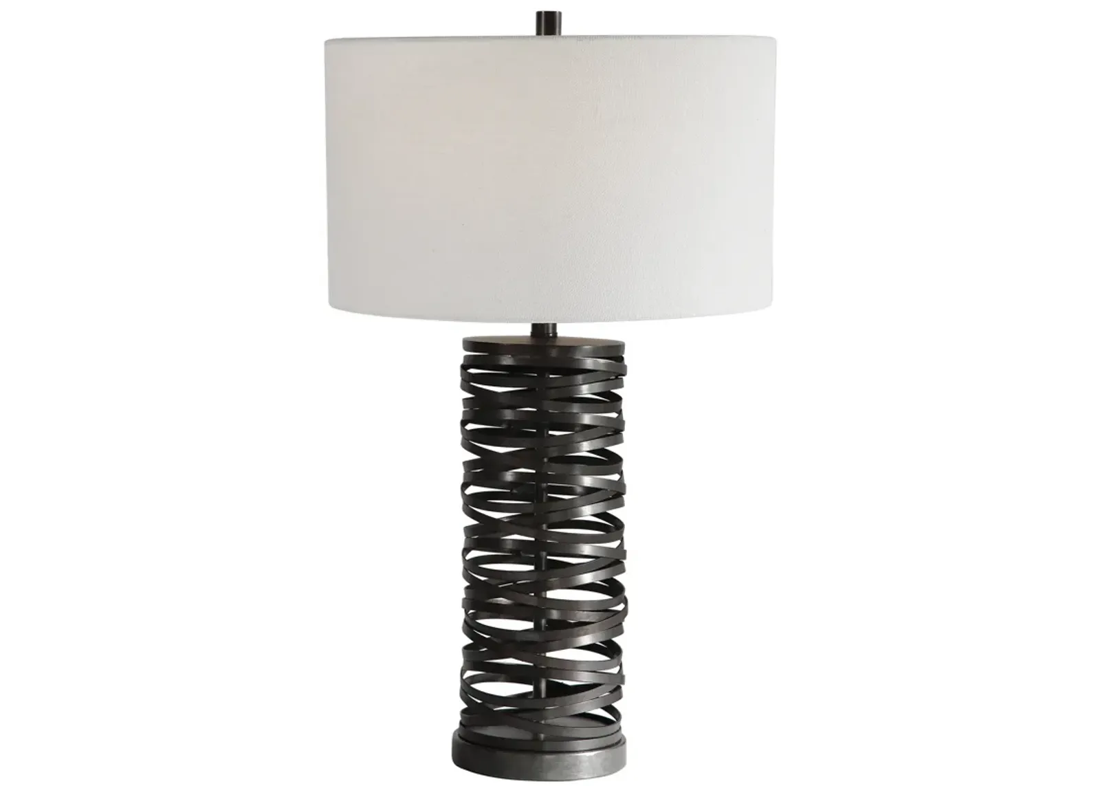 Alita Rust Black Table Lamp