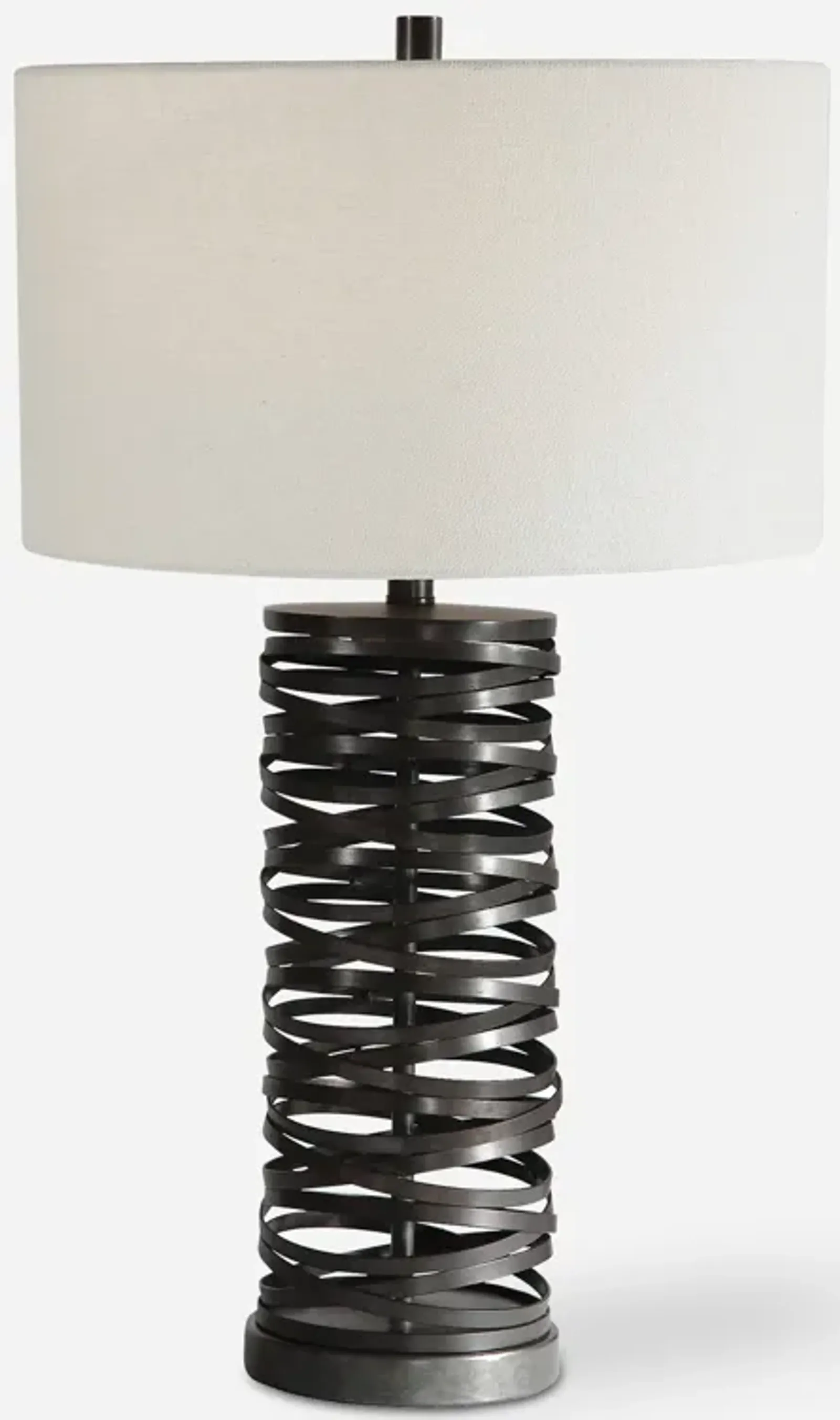 Alita Rust Black Table Lamp