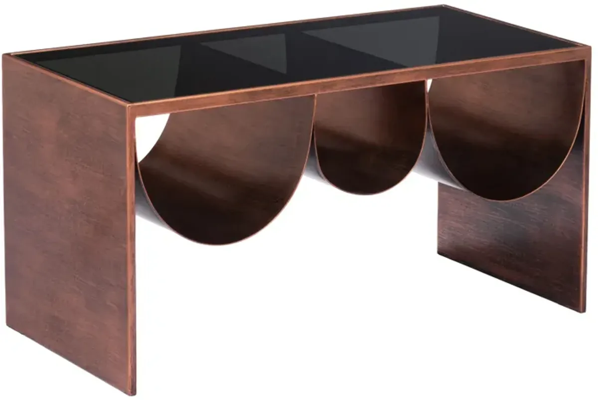 Aveiro Coffee Table Copper & Black