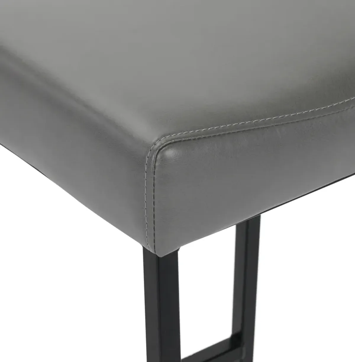 Amber 26" Counter Stool Smokey Grey (Set of 2)