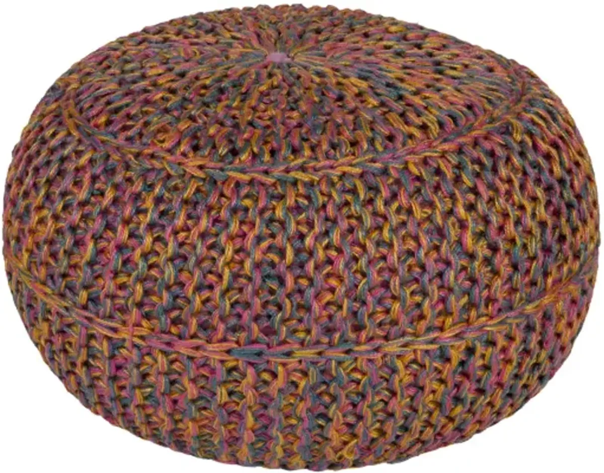 Wisteria 14"H x 20"W x 20"D Pouf