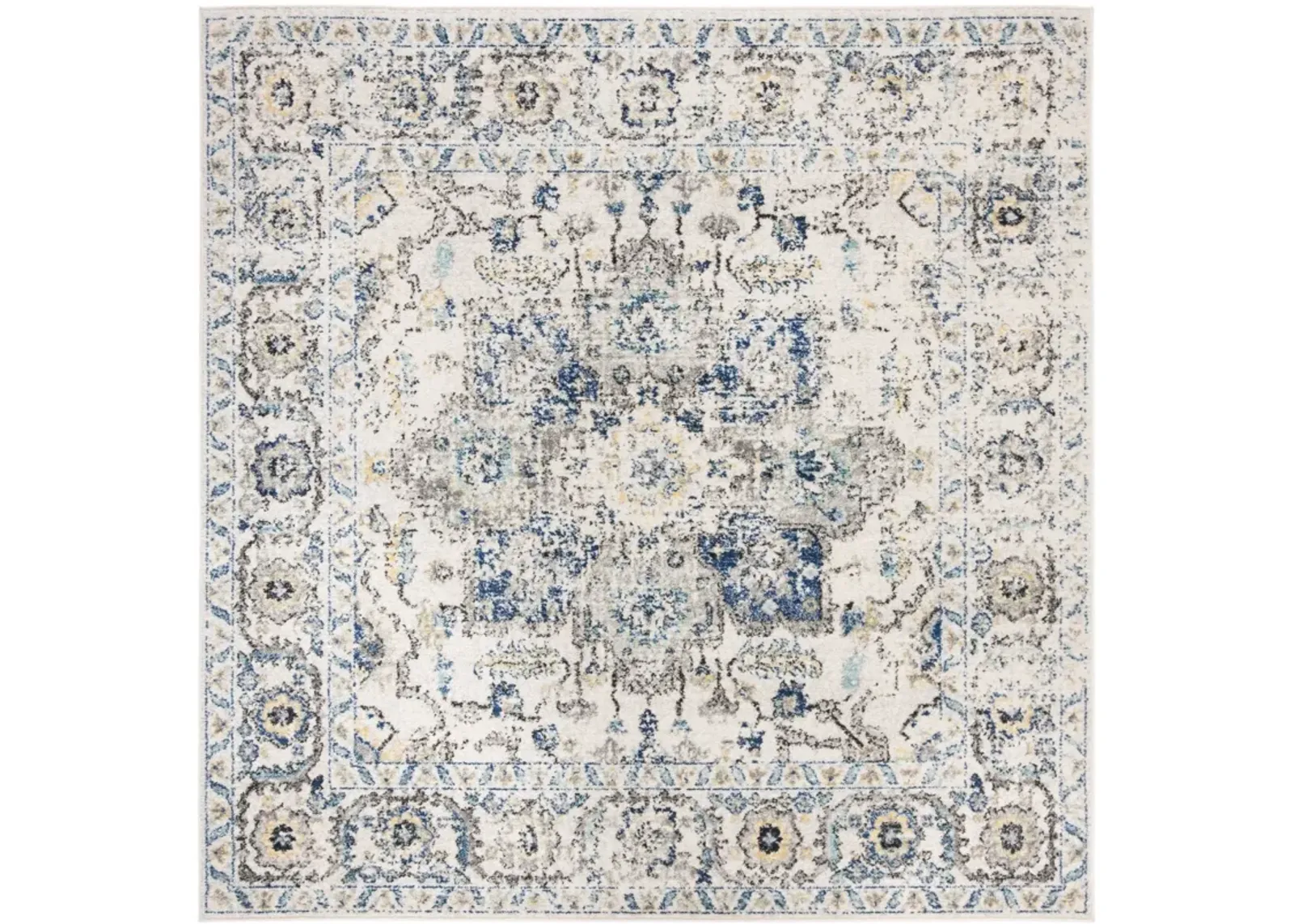 MADISON 603 GREY  8' x 8' Square Square Rug