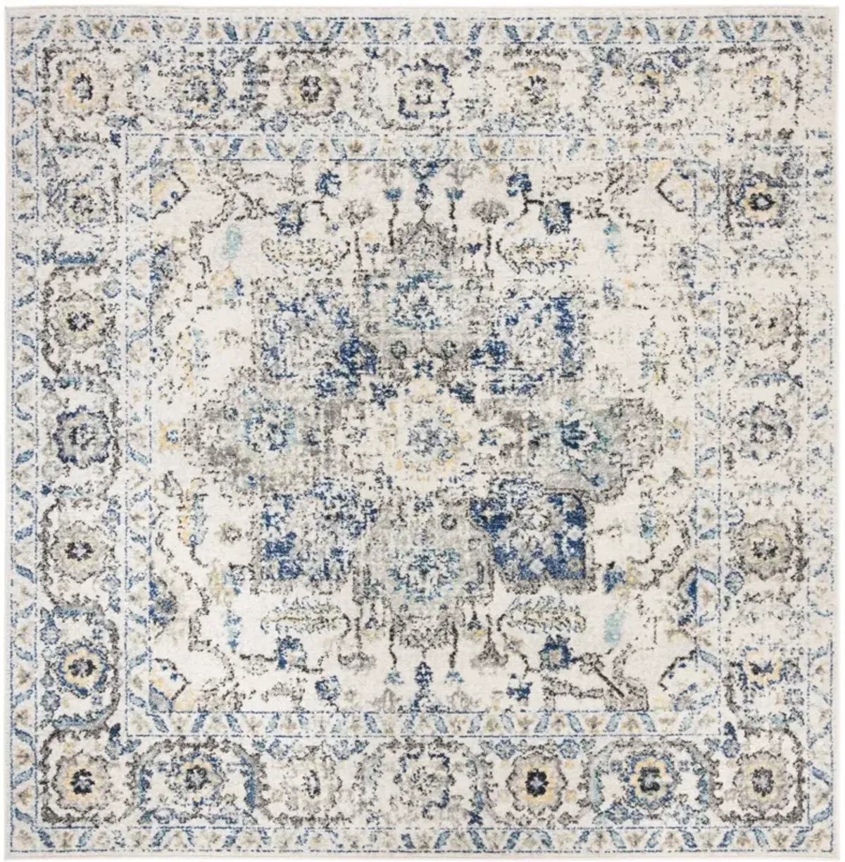 MADISON 603 GREY  8' x 8' Square Square Rug