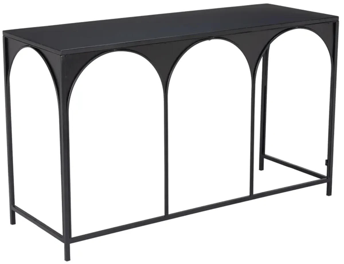 Loriet Console Table Black