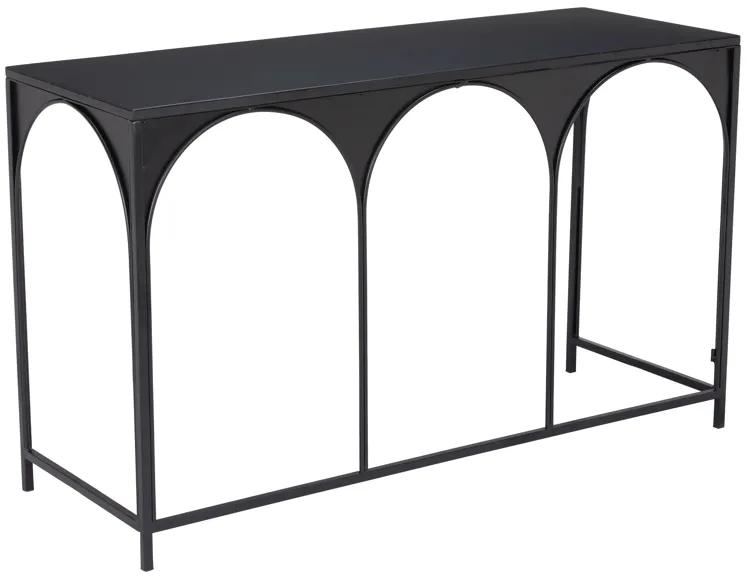 Loriet Console Table Black