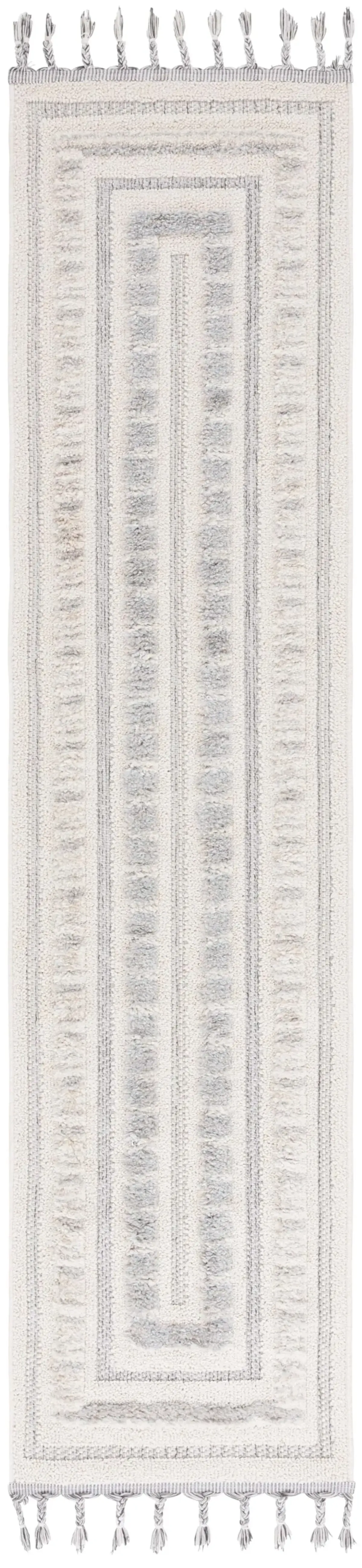 CHLOE 101 IVORY  2' x 8' Runner Rug