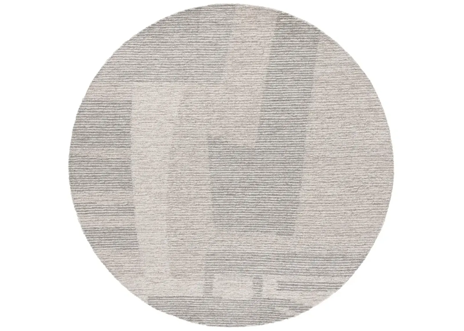 EBONY 525 GREY  6' x 6' Round Round Rug