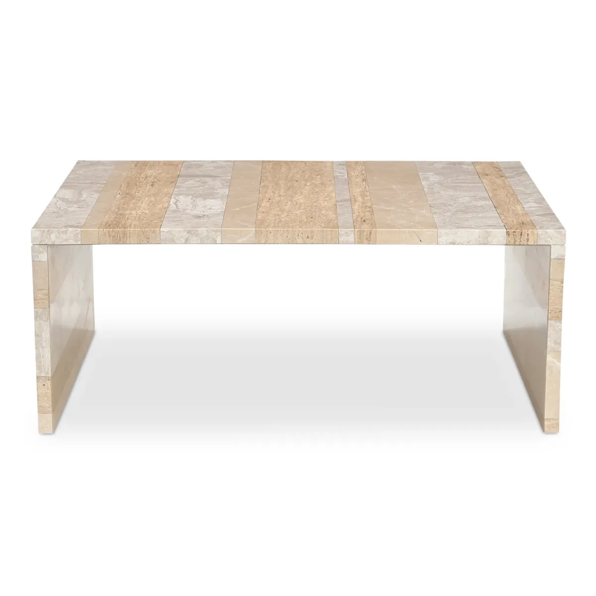 Rosa Coffee Table Multicolor Marble