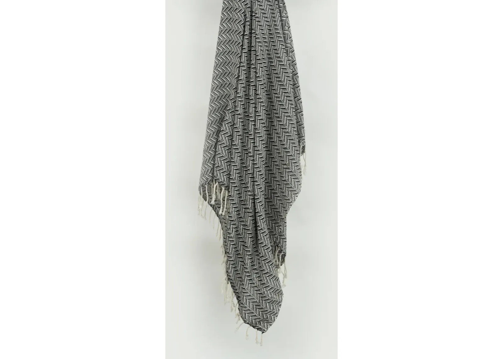 Chevron Grey Throw