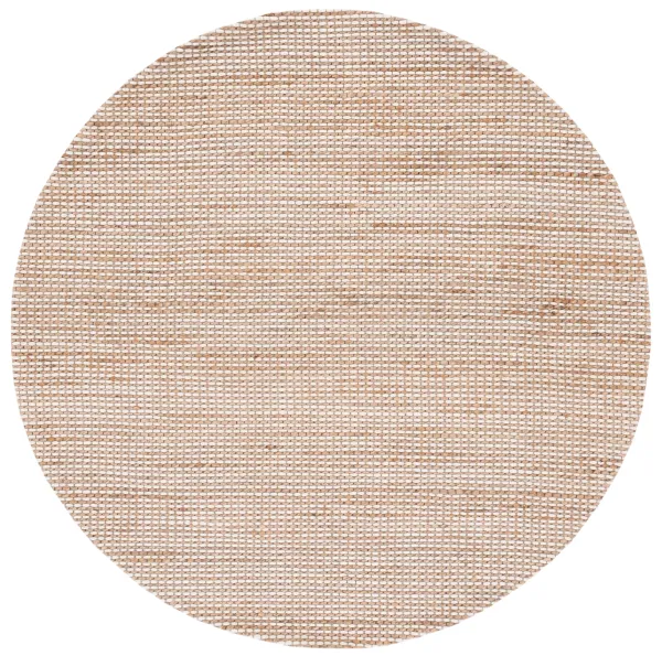 NATURAL FIBER Hand Tufted 4' x 4' Round area rug