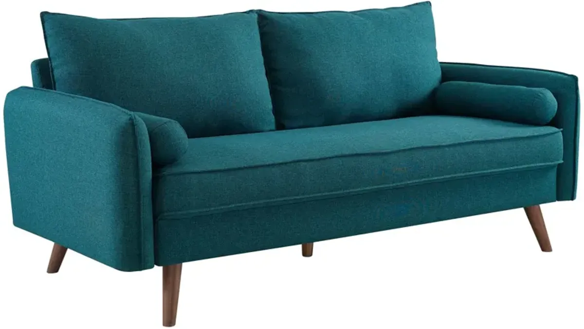 Revive Upholstered Fabric Sofa and Loveseat Set