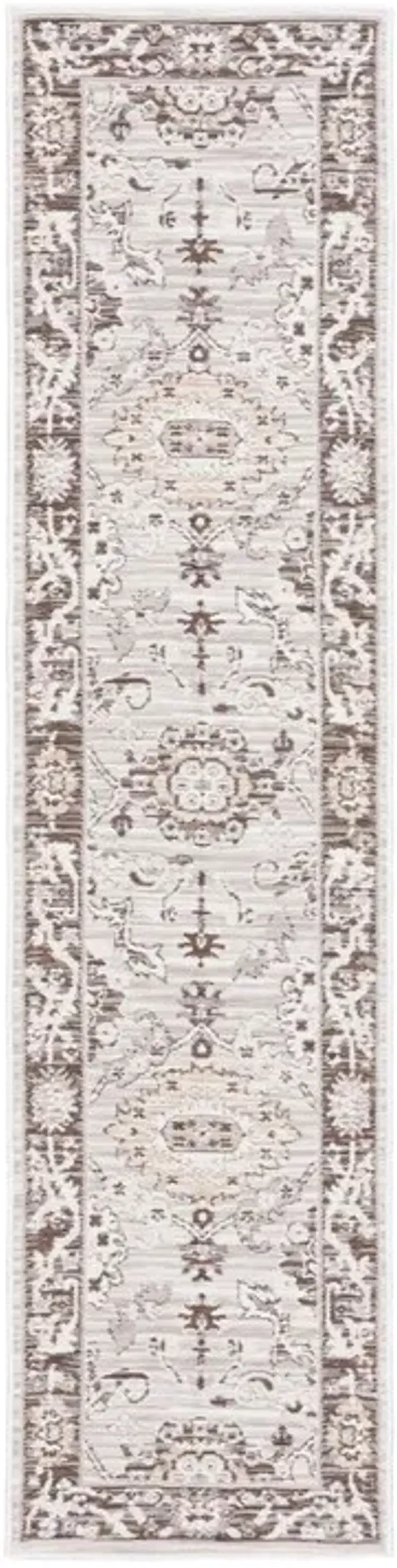 SUNRISE 624 Grey  2' X 8' Runner Rug