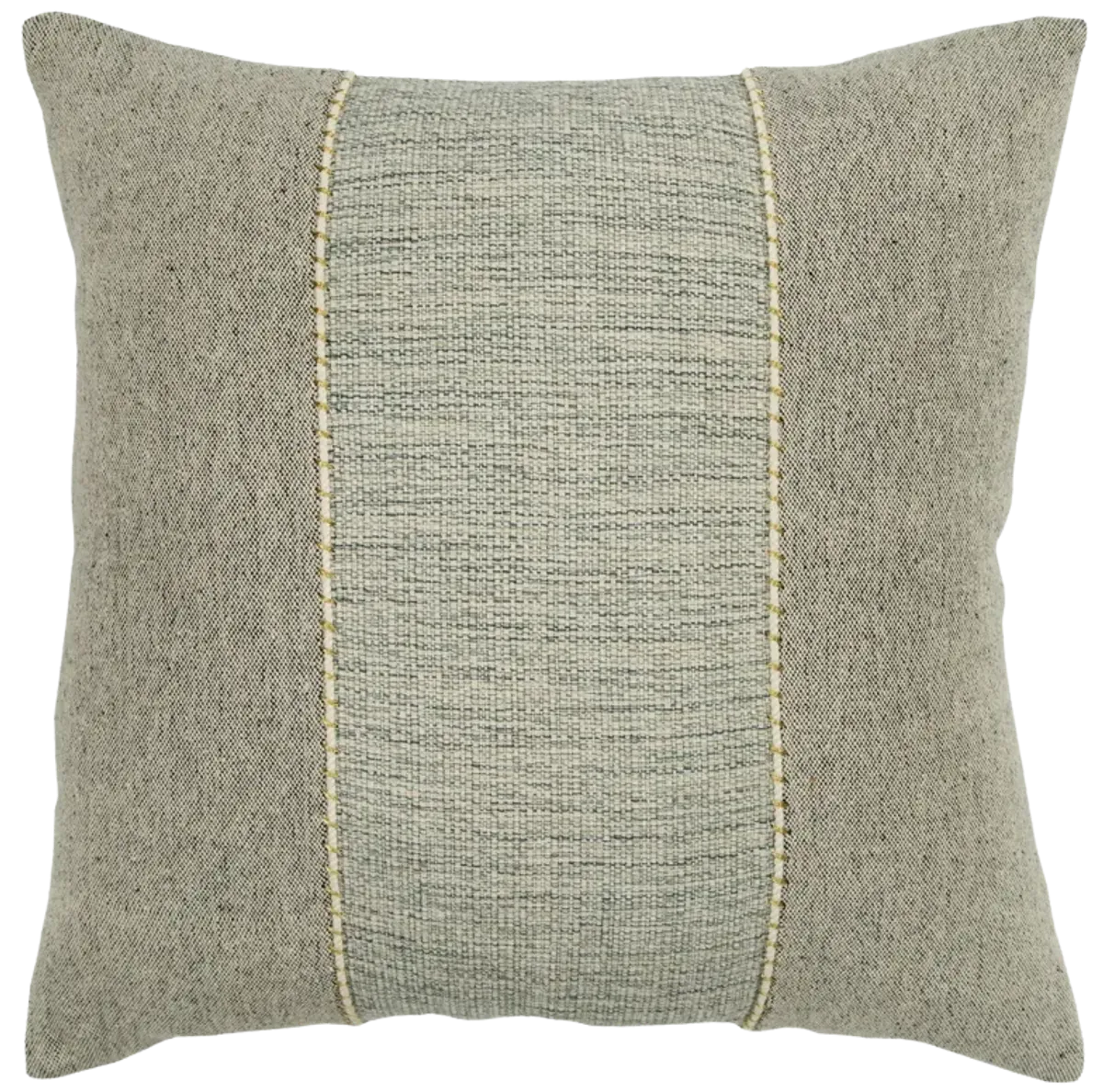 Donny Osmond Color Block Gray Pillow