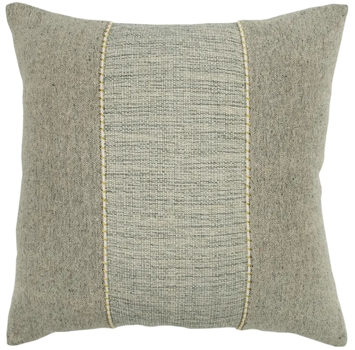 Donny Osmond Color Block Gray Pillow