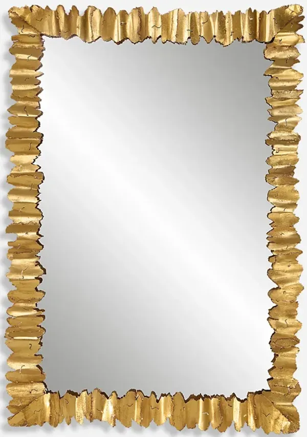 Lev Antique Gold Mirror