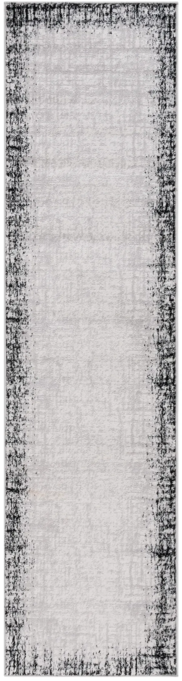 SKYLER 113 IVORY GREY  2' x 8' Runner Rug