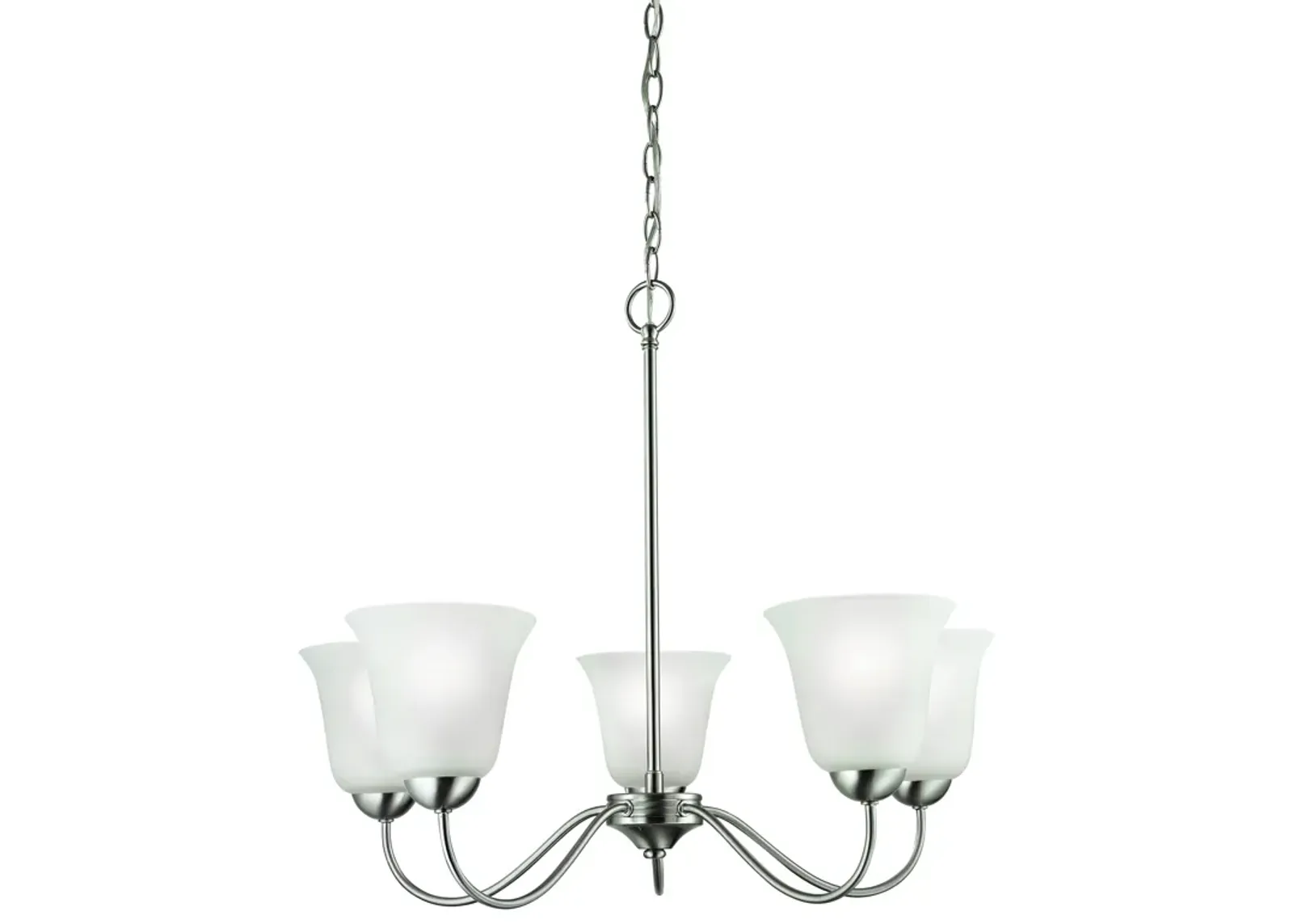 Conway 26" Wide 5-Light Chandelier - Brushed Nickel