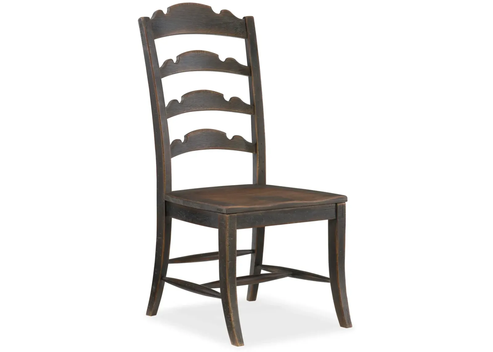 Hill Country Twin Sisters Ladderback Side Chair - Set of 2