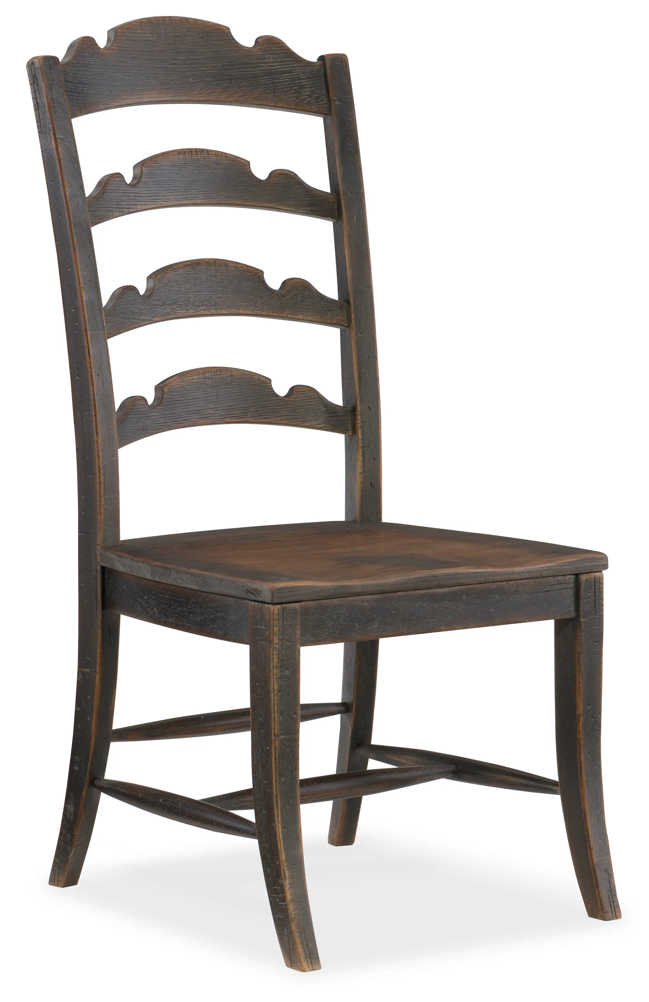 Hill Country Twin Sisters Ladderback Side Chair - Set of 2