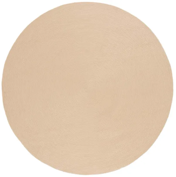 BRAIDED Hand Woven 7' x 7' Round area rug