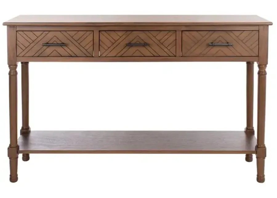 PEYTON 3 DRAWER CONSOLE TABLE