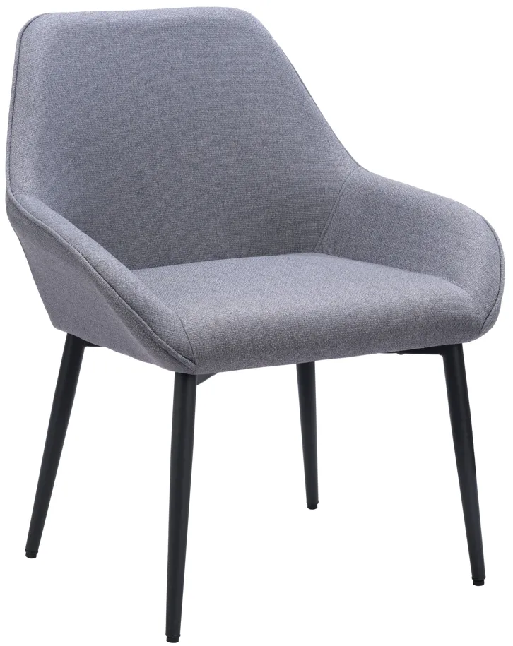 Vila Dining Chair (Set of 2) Gray